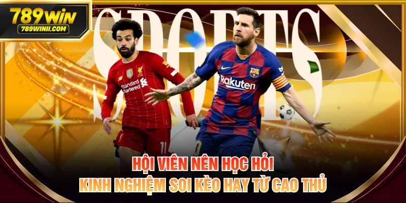 Hội viên nên học hỏi kinh nghiệm soi kèo hay từ cao thủ